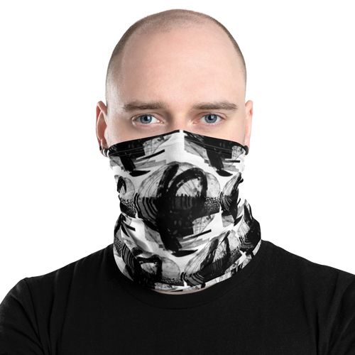 Default Title Absurd Illustration Series Face Mask & Neck Gaiter by Design Express