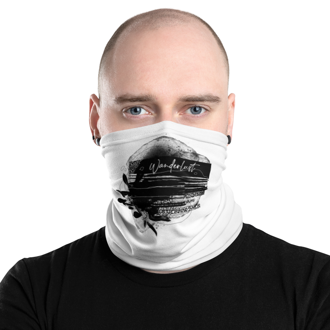 Default Title Wanderlust Illustration Series Face Mask & Neck Gaiter by Design Express