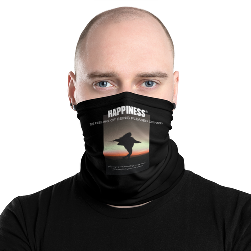 Default Title Happiness Face Mask & Neck Gaiter by Design Express