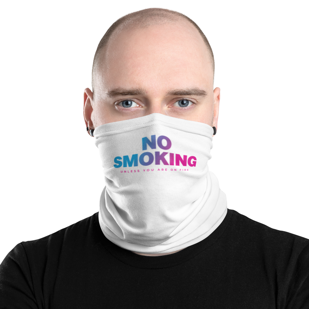 Default Title No Smoking Face Mask & Neck Gaiter by Design Express