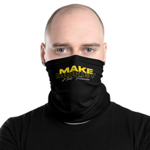 Default Title Make Money Not Friends Typography Face Mask & Neck Gaiter by Design Express