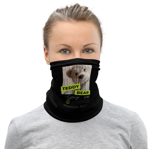 Default Title Teddy Bear Hystory Face Mask & Neck Gaiter by Design Express