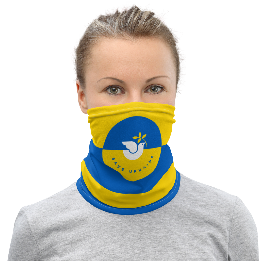 Default Title Save Ukraine Face Mask & Neck Gaiter by Design Express