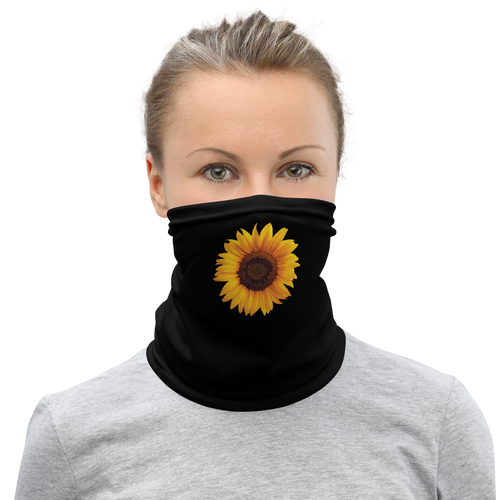 Default Title Sunflower Face Mask & Neck Gaiter by Design Express