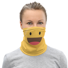 Happy Smiley "Emoji" Mask & Neck Gaiter