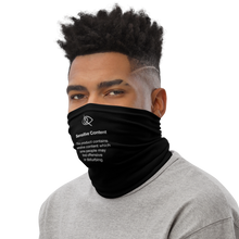 Sensitive Content (Funny) Face Mask & Neck Gaiter by Design Express