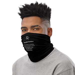 Sensitive Content (Funny) Face Mask & Neck Gaiter by Design Express