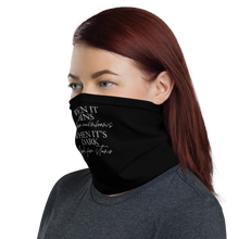 When it rains, look for rainbows (Quotes) Face Mask & Neck Gaiter by Design Express