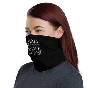 Inhale your future, exhale your past (motivation) Face Mask & Neck Gaiter by Design Express