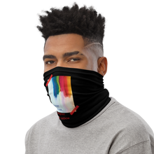 Rainbow Face Mask & Neck Gaiter Black by Design Express