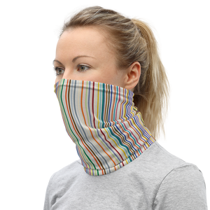 Colorfull Stripes Face Mask & Neck Gaiter by Design Express