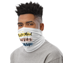 Positive Mind, Good Vibes, Great Life Face Mask & Neck Gaiter by Design Express