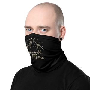 Take a Walk to the Mountains Face Mask & Neck Gaiter by Design Express