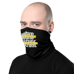 Books not Guns, Culture not Violence Face Mask & Neck Gaiter by Design Express