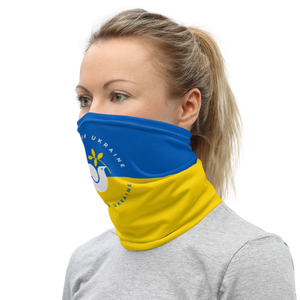 Peace For Ukraine Mask & Neck Gaiter by Design Express