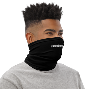 Save Our Planet Hashtag Face Mask & Neck Gaiter by Design Express