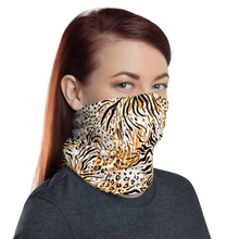 Tiger Seamless Pattern Face Mask & Neck Gaiter by Design Express