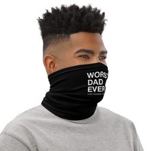 Worst Dad Ever (Funny) Face Mask & Neck Gaiter by Design Express