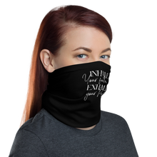 Inhale your future, exhale your past (motivation) Face Mask & Neck Gaiter by Design Express