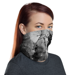 Dirty Abstract Ink Art Face Mask & Neck by Design Express