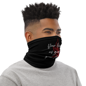 Your life is as good as your mindset Face Mask & Neck Gaiter by Design Express