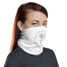 the happiness of your life deppends upon the quality of your thoughts Face Mask & Neck Gaiter by Design Express