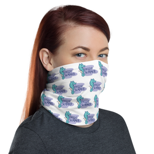 Seahorse Hello Summer Face Mask & Neck Gaiter by Design Express