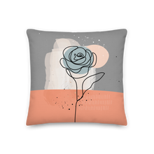 Soft Flower Line Premium Pillow by Design Express