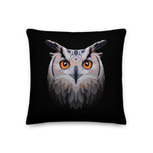 Owl Art Square Premium Pillow by Design Express