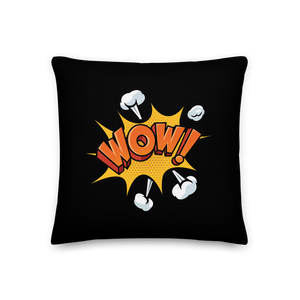 Wow Pop Art Square Premium Pillow by Design Express