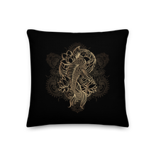 Gold Koi Fish Premium Pillow by Design Express