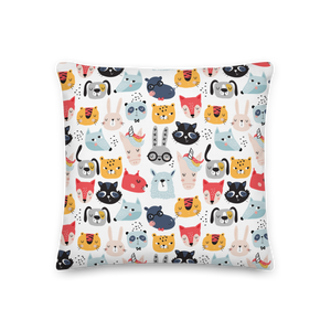 Funny Animal Pattern Premium Pillow by Design Express