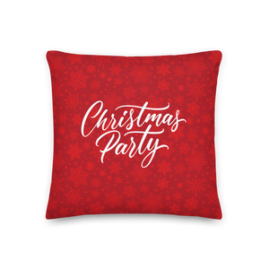 Christmas Party Premium Pillow by Design Express