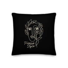 Picasso Line Style Square Premium Pillow by Design Express