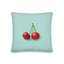 Cherry Premium Square Pillow by Design Express