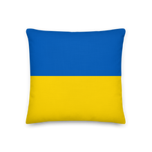 Ukraine Flag (Support Ukraine) Premium Pillow by Design Express