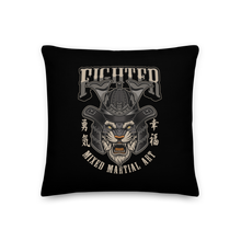 18″×18″ Fighter Martial Art Premium Pillow by Design Express