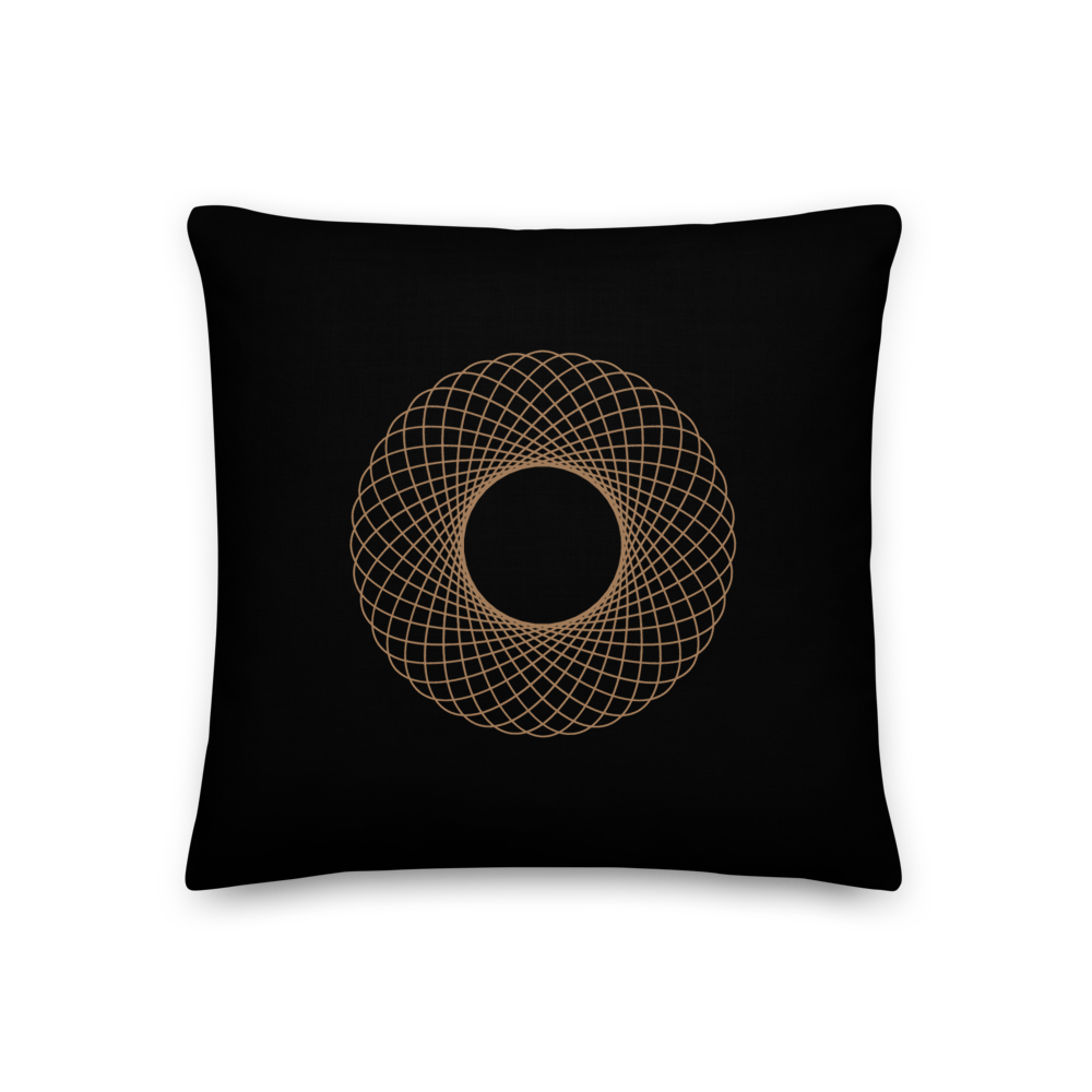 18″×18″ Rotary Square Premium Pillow by Design Express