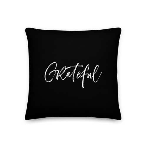 18″×18″ Grateful Premium Pillow by Design Express