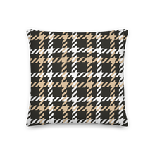 18″×18″ Houndstooth Large Pattern Premium Pillow by Design Express