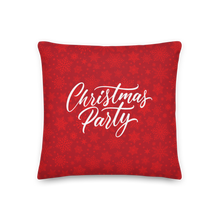 18″×18″ Christmas Party Premium Pillow by Design Express