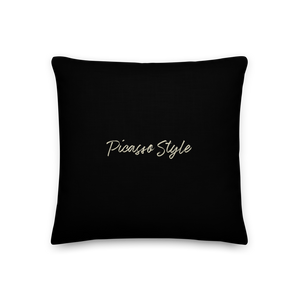 18″×18″ Picasso Line Style Square Premium Pillow by Design Express