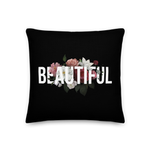 18″×18″ Beautiful Flower Premium Pillow by Design Express