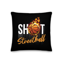 18″×18″ Shoot Streetball Square Premium Pillow by Design Express