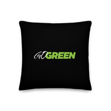 18″×18″ Go Green (Motivation) Premium Pillow by Design Express