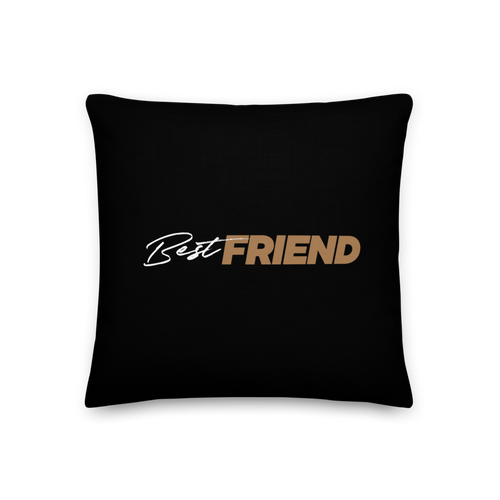 18″×18″ Best Friend (Motivation) Premium Pillow by Design Express