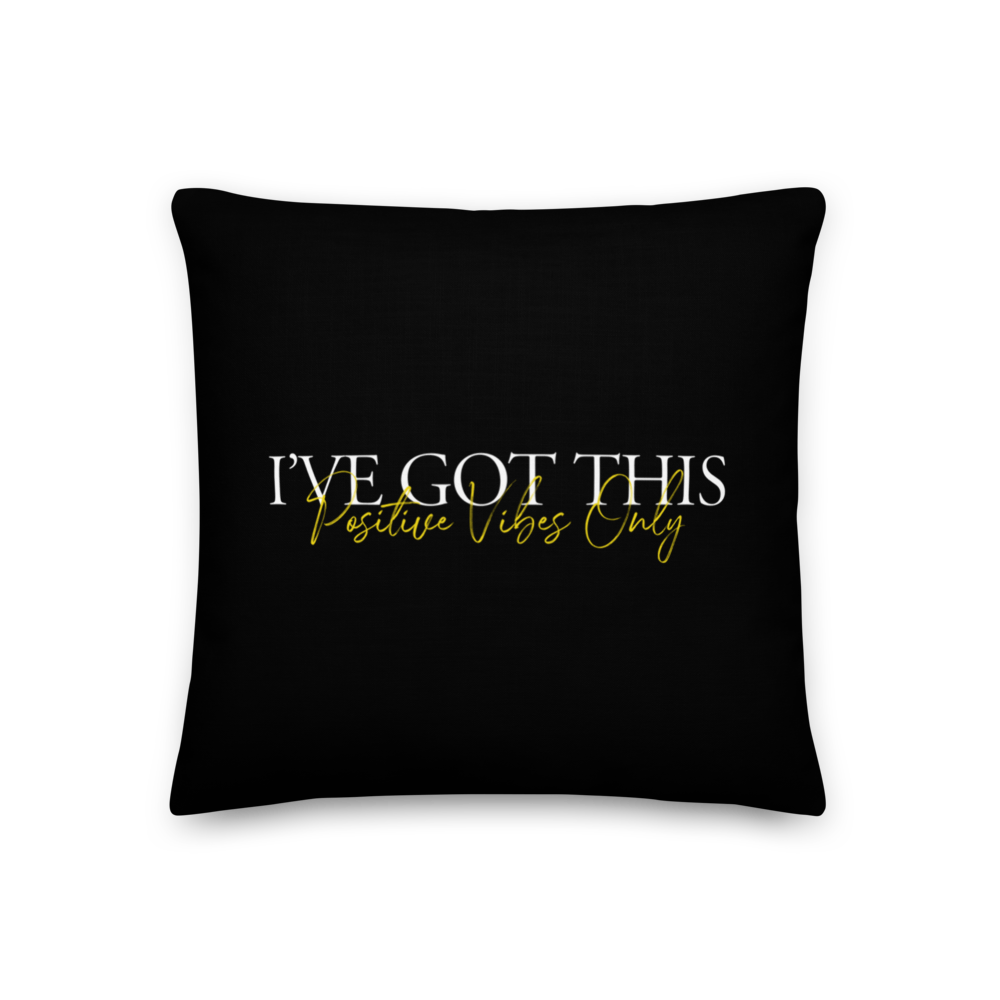 18″×18″ I've got this (motivation) Premium Pillow by Design Express