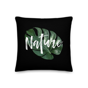 18″×18″ Nature Montserrat Leaf Premium Pillow by Design Express