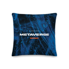 18″×18″ I would rather be in the metaverse Premium Pillow by Design Express