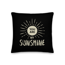 18″×18″ You are my Sunshine Premium Square Pillow by Design Express